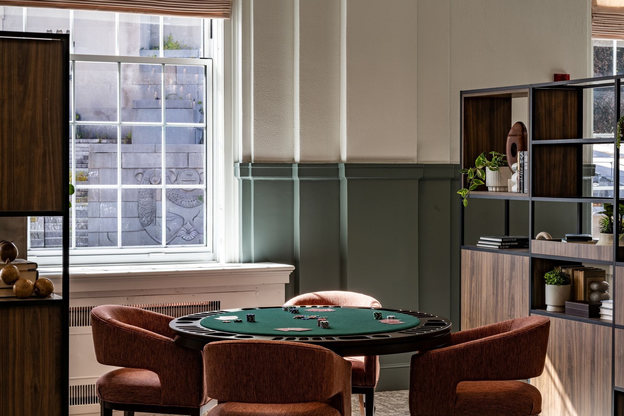 Community Game Table_Amenity Space_Residences on Lincon Square_Worcester