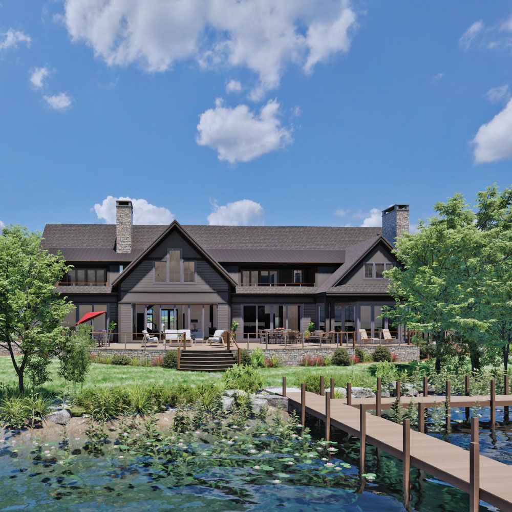 Lake Front Residential Design Maugel DeStefano Architects