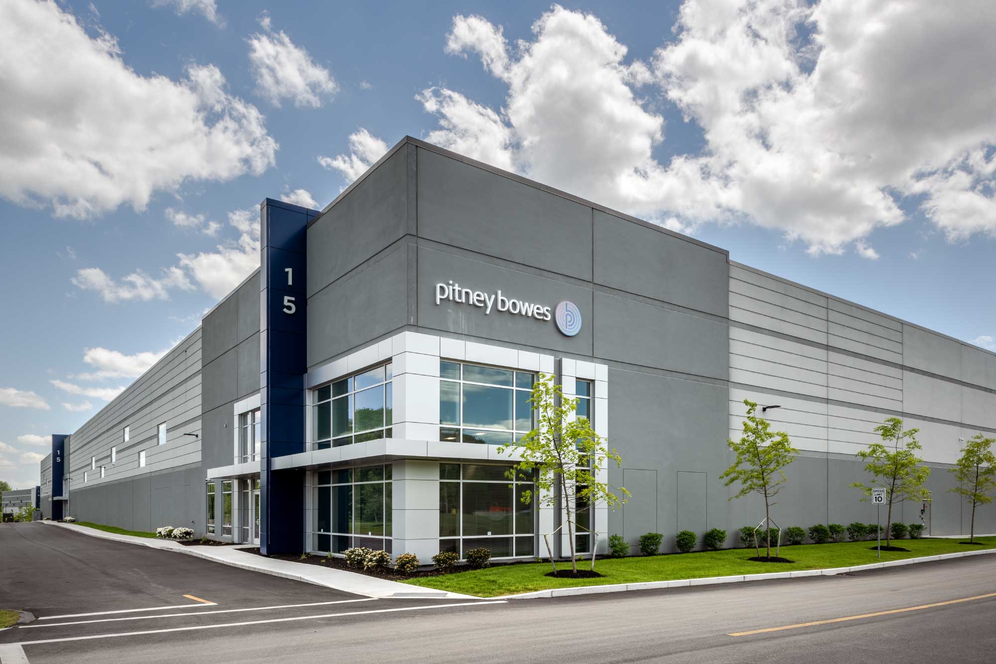 Tenant Fit-up for Pitney Bowes Global Logistics Complete at BlueStar