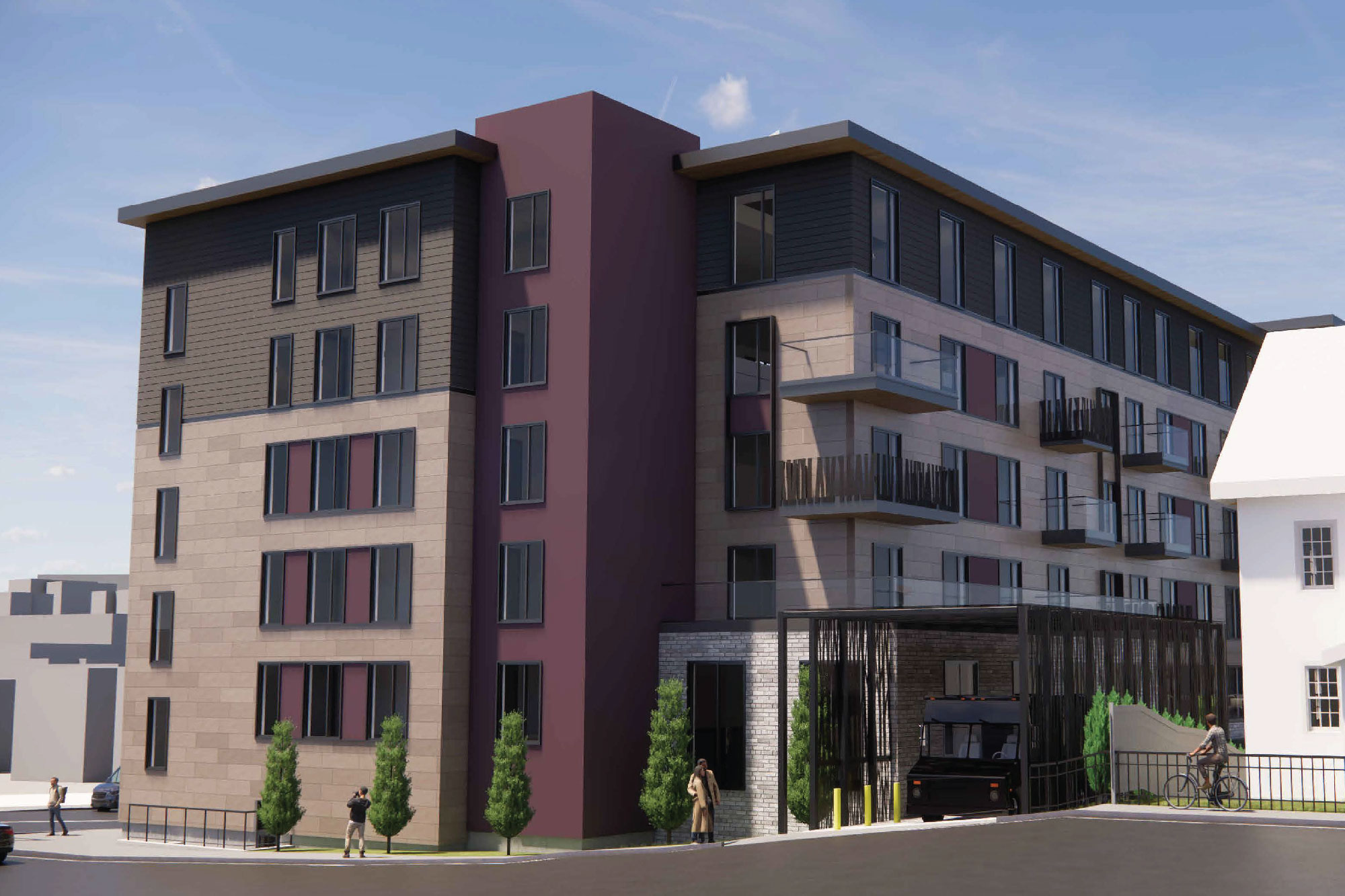 Chandler St Worcester Multifamily Design