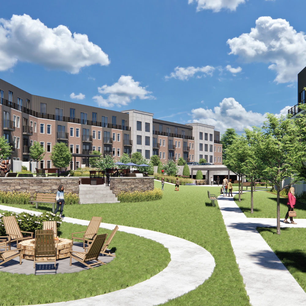 Grafton Woods Multifamily Mixed-Use Design