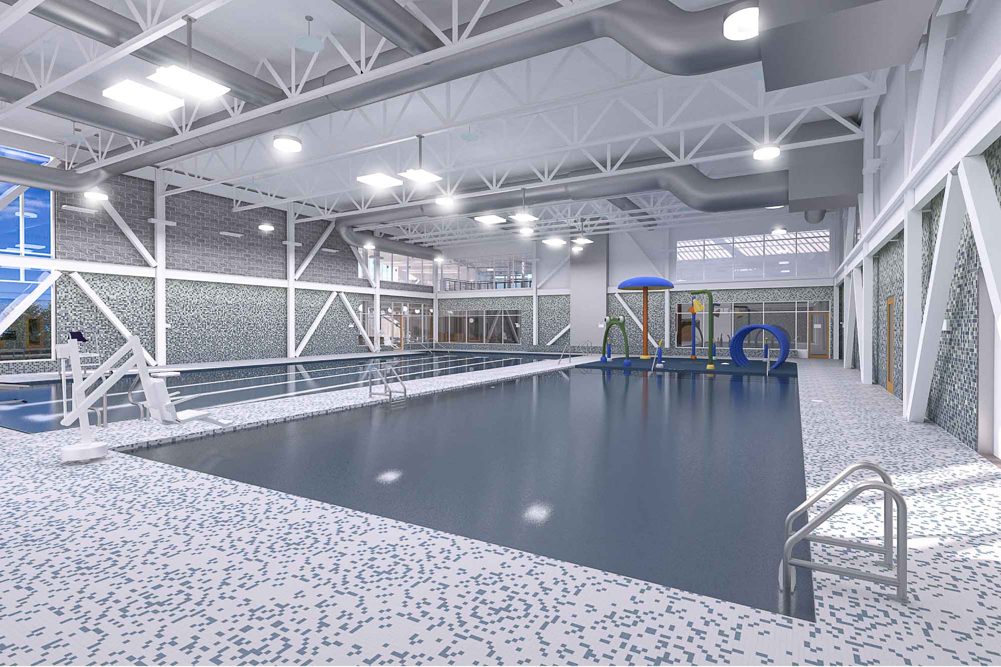 High-Profile Magazine Spotlights Maugel Architects' Lynn YMCA Interior Design