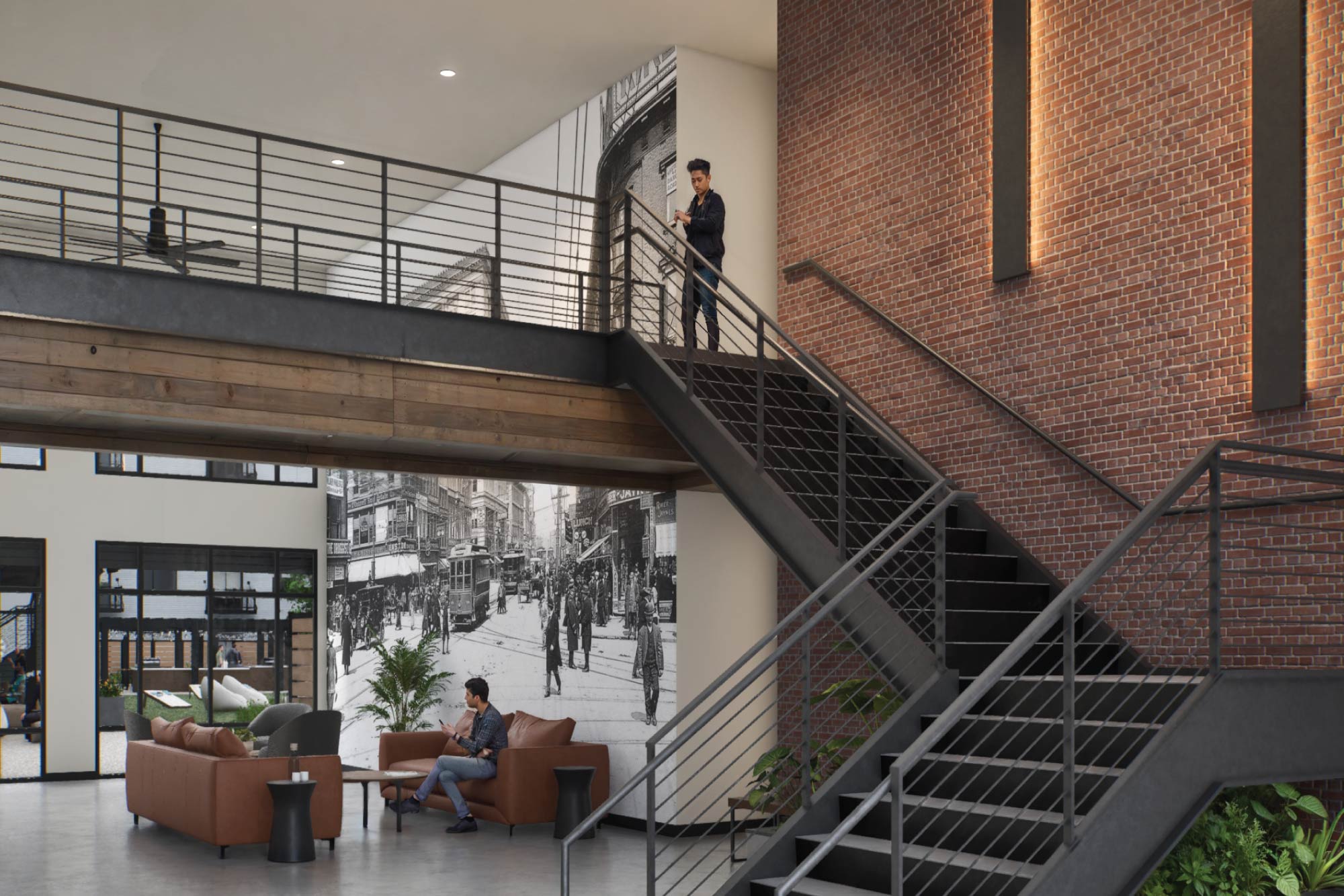 The Benjamin on Franklin Lobby